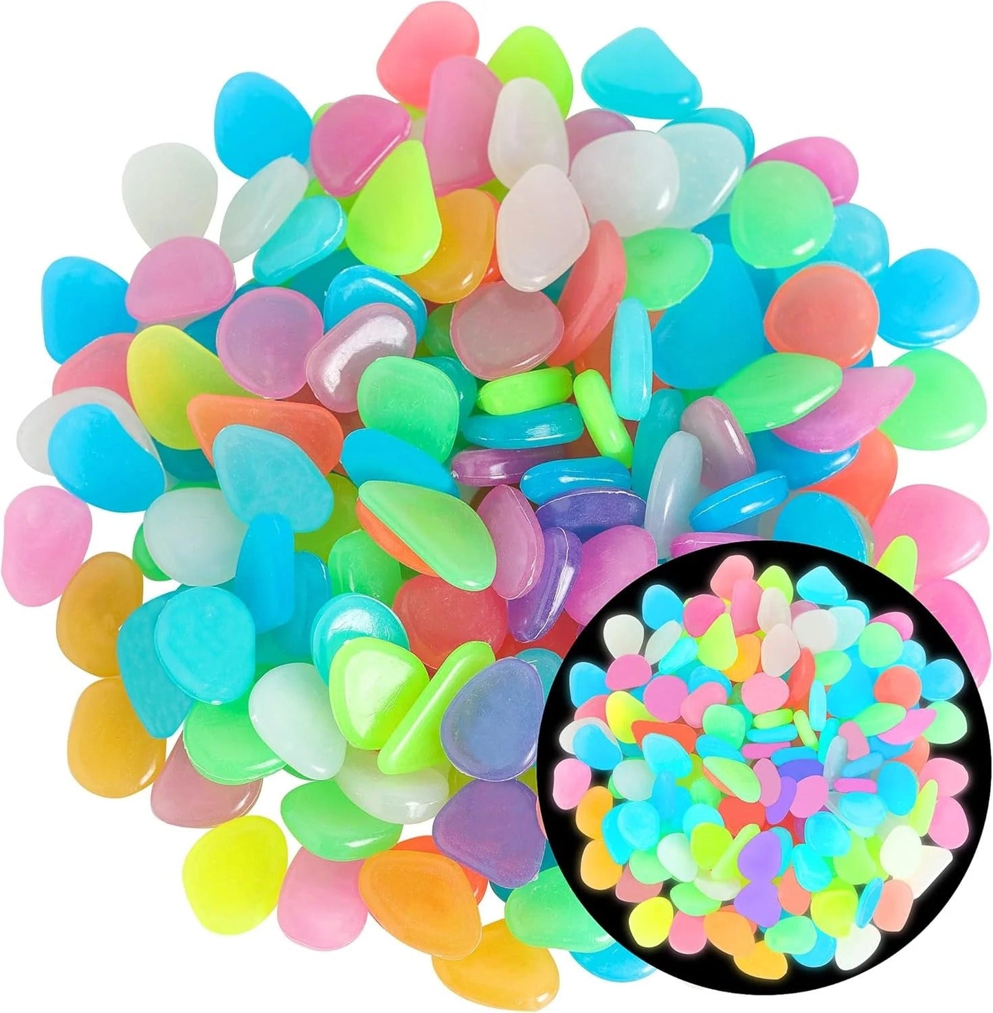 💥LAST DAY SALE 50%OFF💥🌈Timbe™ Colorful Glow-in-the-Dark Garden Stones