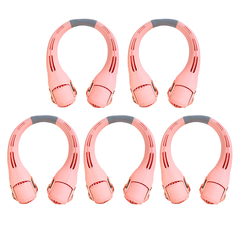 🥳2026 HOT SALE🥳💞50K+ SOLD!🍃💨Neck Air Conditioner Fan – Ultra‑quiet, 360° rotating, 3 speeds. 🌬️