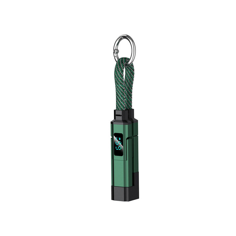 ๐ฅHOT SALE 50% OFF๐ฅ4-in-1 Digital Display Keychain Charging Cable (Offer)