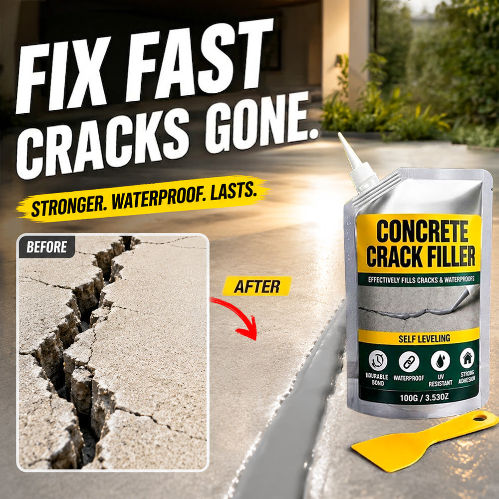 Waterproof Concrete Crack Filler & Sealant