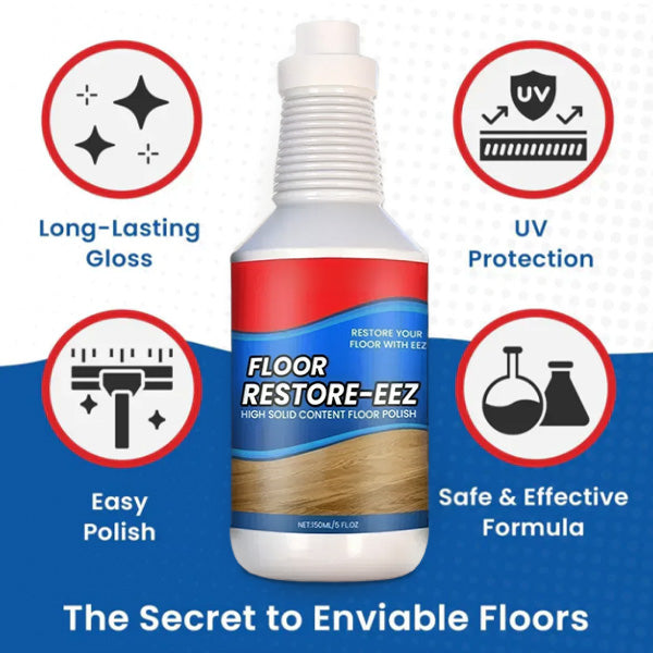 Timbe™ Floor Restorer – Fast-drying, non-toxic shine. ✨