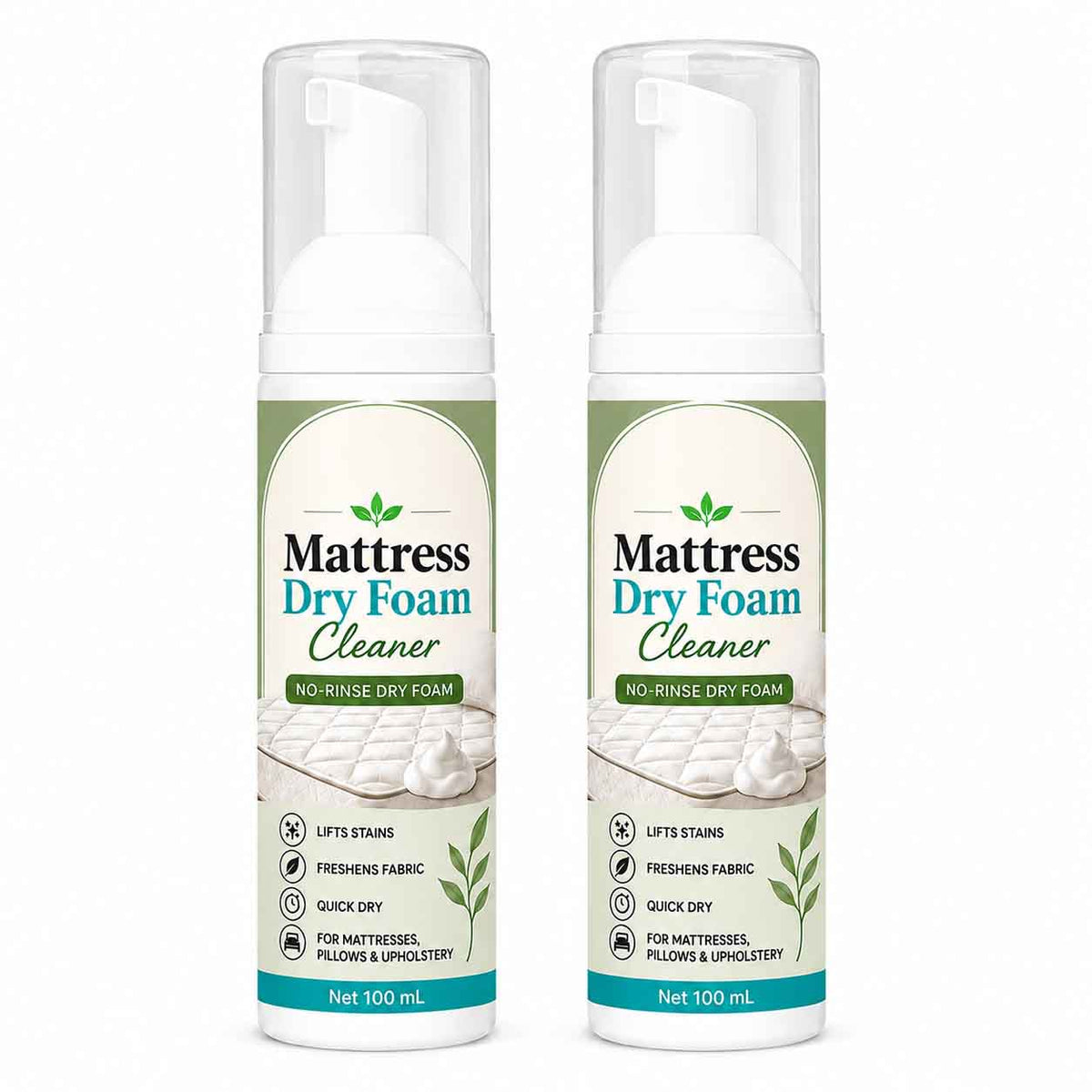 No-Rinse Mattress Dry Foam Cleaner