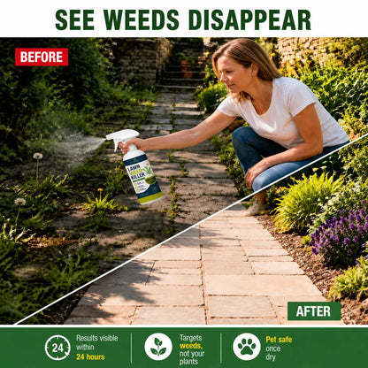 ⚡ [Easy and stress-free weeding in the garden] Herbicide for domestic use