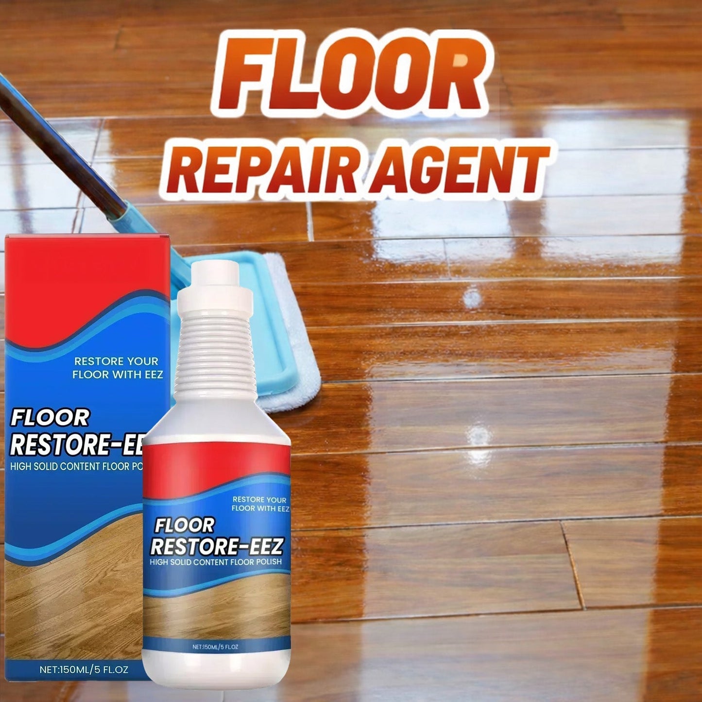 Timbe™ Floor Restorer – Fast-drying, non-toxic shine. ✨