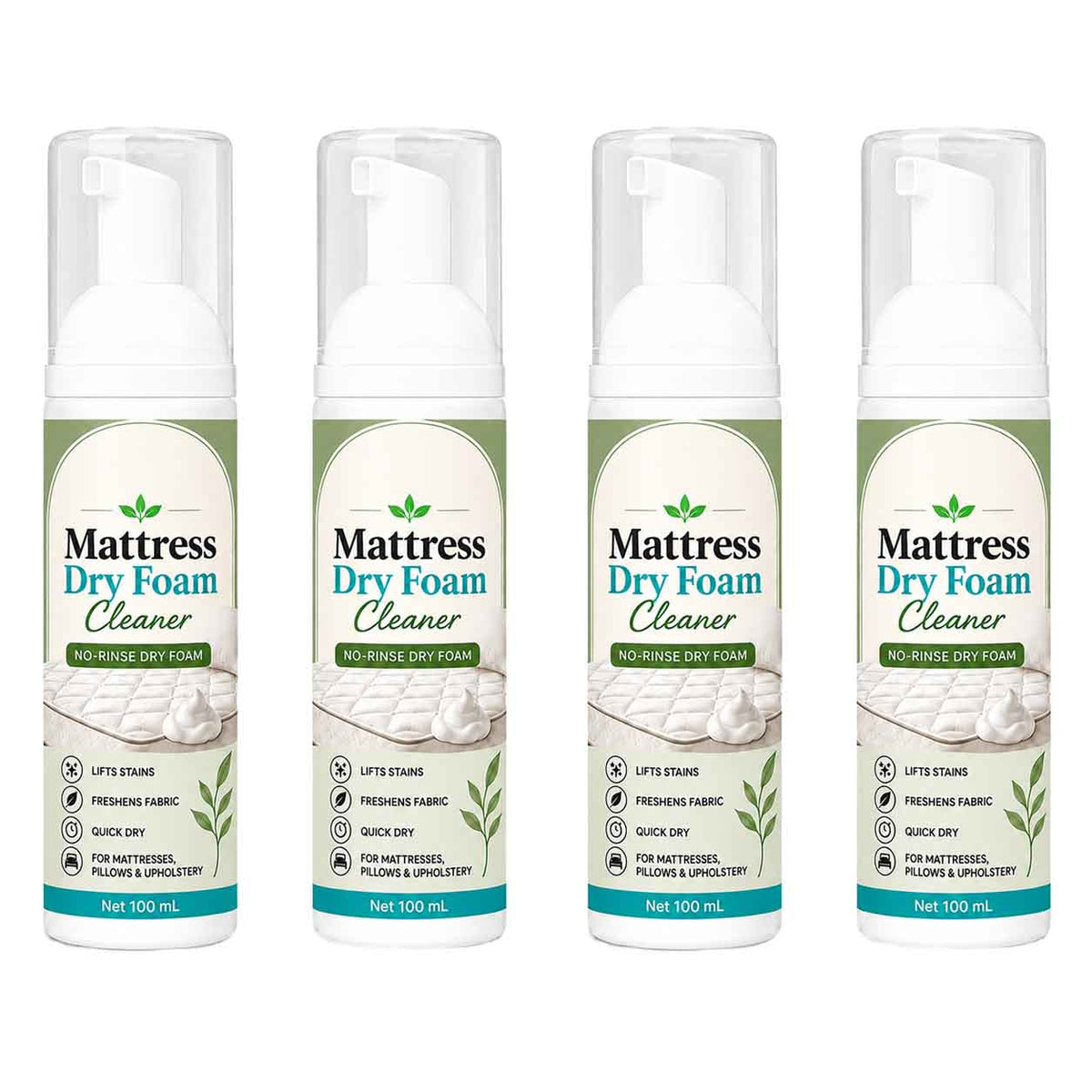 No-Rinse Mattress Dry Foam Cleaner