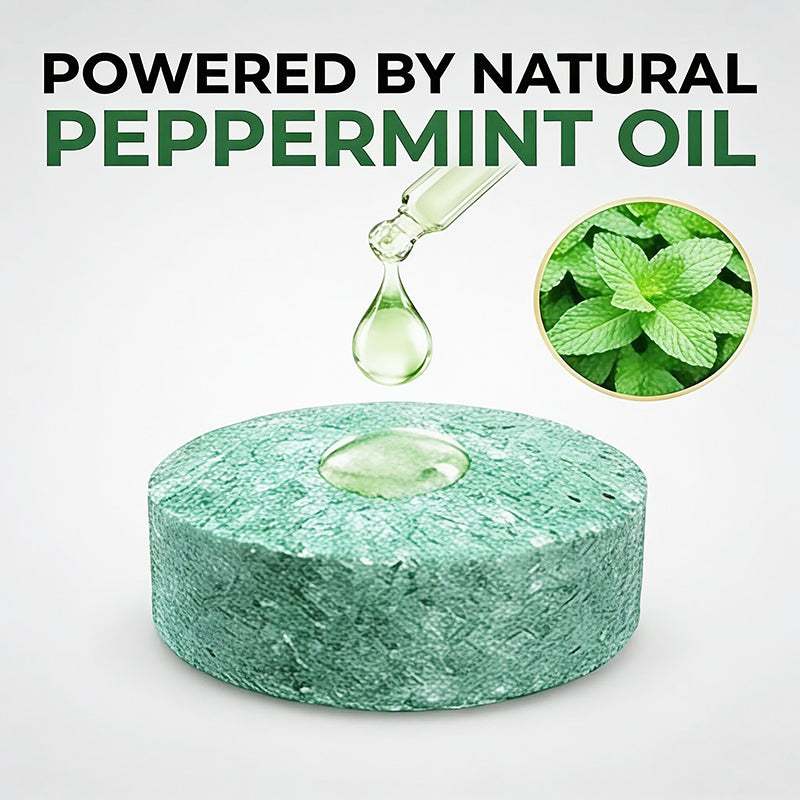 🥳2026 HOT SALE🥳💞50K+ SOLD!🏠🛡️ 50% OFF! Natural Peppermint Rodent Repellent Tablets