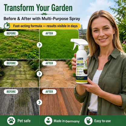 ⚡ [Easy and stress-free weeding in the garden] Herbicide for domestic use