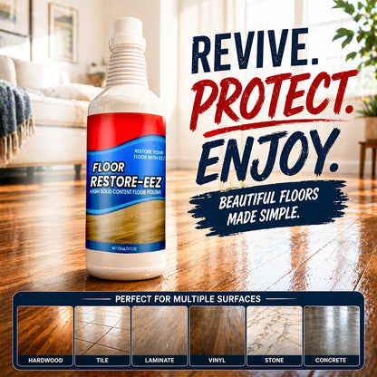 Timbe™ Floor Restorer – Fast-drying, non-toxic shine. ✨