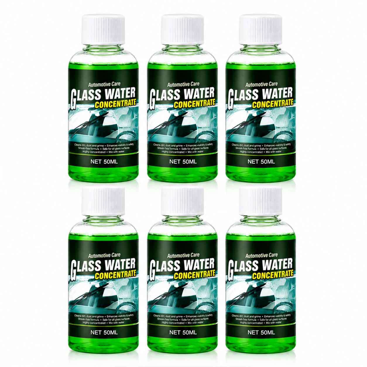 📦 6 Bottles — Whole Family Car Care