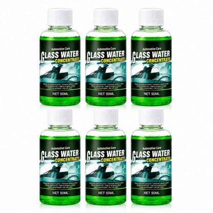 🔵 Glass Concentrate – 10ml makes 1L, cuts bugs & grime, streak-free.