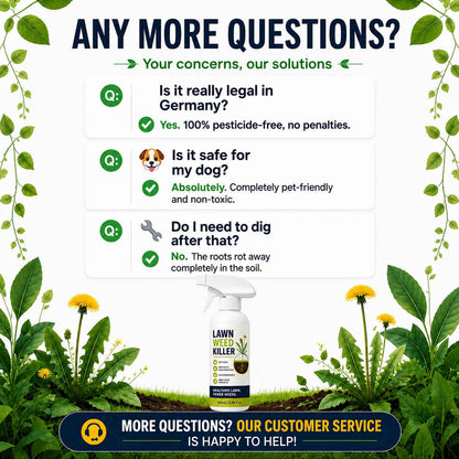 ⚡ [Easy and stress-free weeding in the garden] Herbicide for domestic use