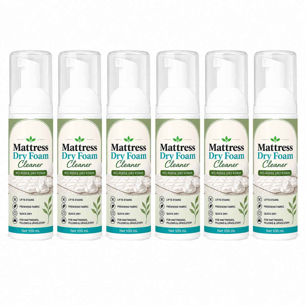 No-Rinse Mattress Dry Foam Cleaner