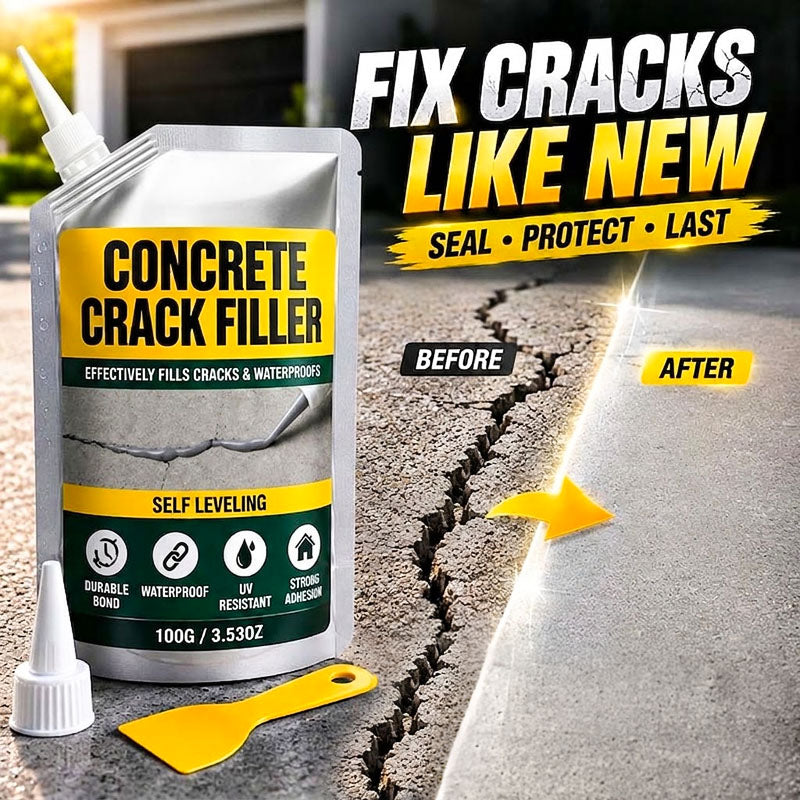 Waterproof Concrete Crack Filler & Sealant