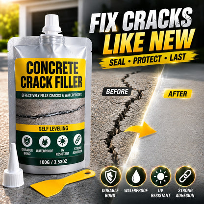 Waterproof Concrete Crack Filler & Sealant
