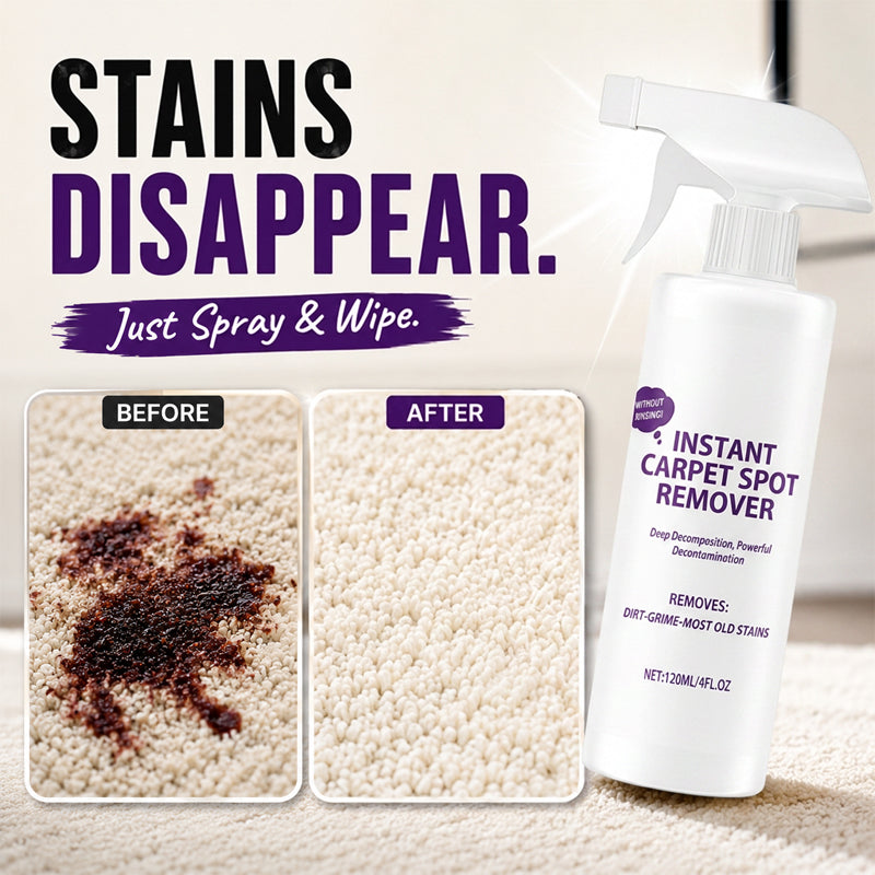 Timbe™ Instant Carpet Stain Remover Spray – Fast-Drying Foam Cleaner