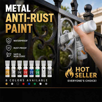 🥳Water‑Based Metallic Silver Paint with Built‑in Brush – No extra brush needed. Covers scratches & stains in one simple spray! 🏠🎨