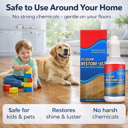 Timbe™ Floor Restorer – Fast-drying, non-toxic shine. ✨