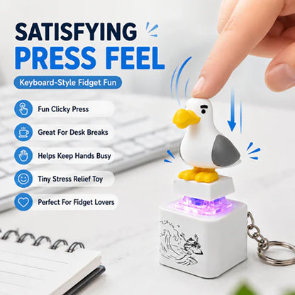 🎁 Mine Bird Voice-Activated Light-Up Electronic Keychain