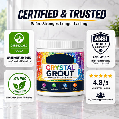 🅱️High-Strength Waterproof Crystal Tile Grout