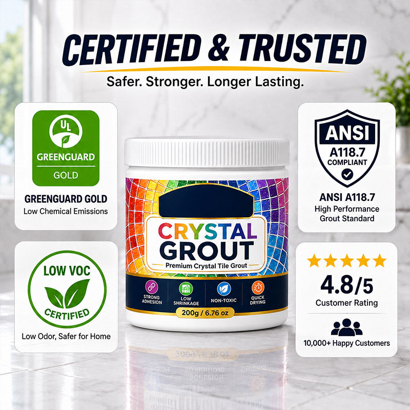 High-Strength Waterproof Crystal Tile Grout (offer）