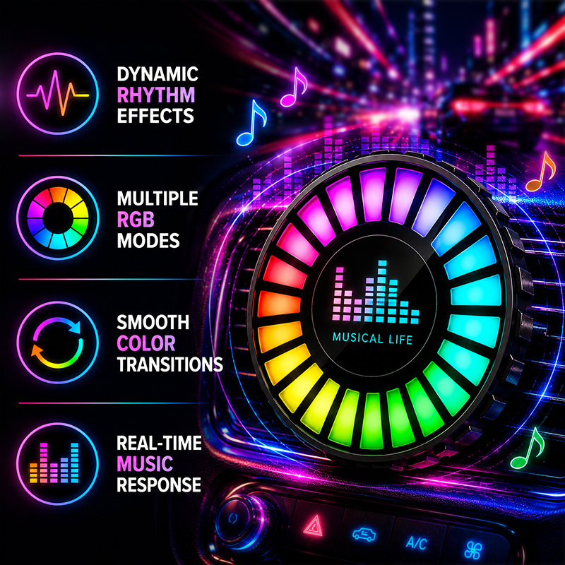 Timbe™ Music Sync RGB Light--Turn Every Drive Into A Light Show (Offer)