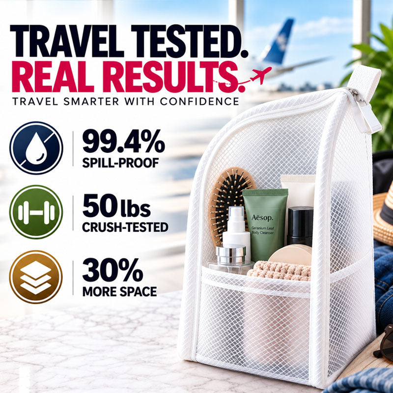 🅱️Travel Toiletry Bag – Lightweight, compact & organized ✨