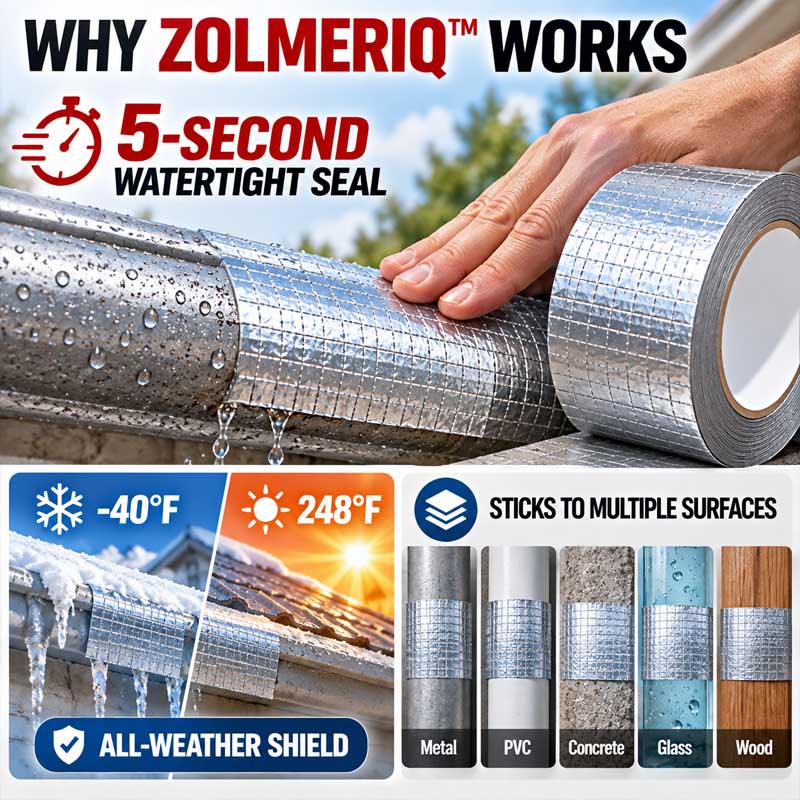 Timbe™ Aluminum Foil Repair Tape | Multi-Size Seal