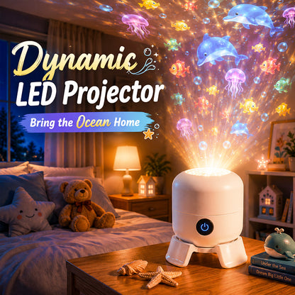 🔥Hot Sale🔥 Timbe™ Dynamic Rotating LED Projector Light