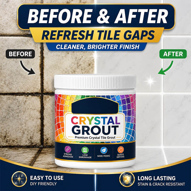 🅱️High-Strength Waterproof Crystal Tile Grout