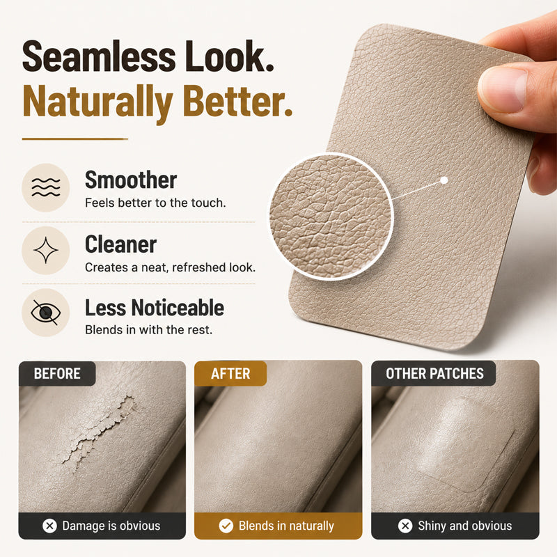 Timbe™ Leather Repair Patch – Cover Scratches, Cracks & Peeling in Minutes