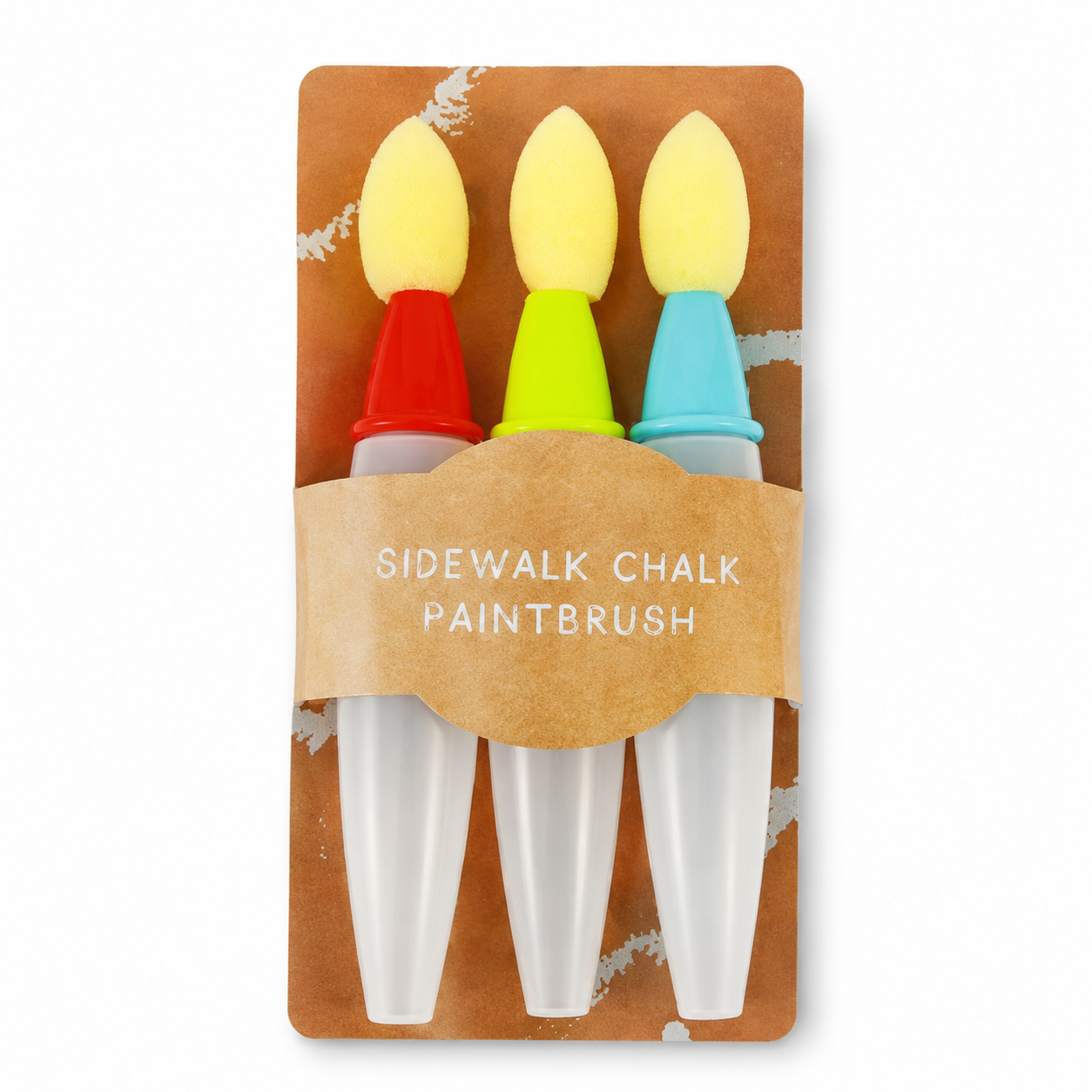 Timbe™ Sidewalk Chalk Paint Brush,Add Water to Brushes to Use,Easy to Use,Washable