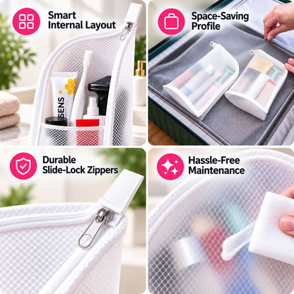 🅱️Travel Toiletry Bag – Lightweight, compact & organized ✨
