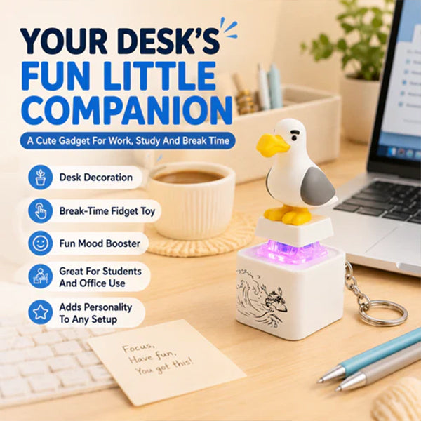 🎁 Mine Bird Voice-Activated Light-Up Electronic Keychain