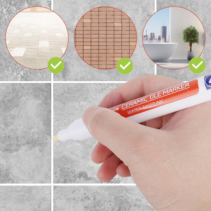 🔥🖌️Timbe™ Anti-Mould & Waterproof Joint Pen for Ceramic Tiles! (OFFER)