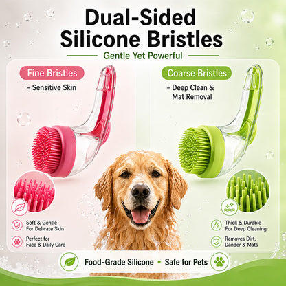 🎉 2026 Sale — Over 32,400 Sold 🧴 Pet Bath Brush – Grooming Tool 🐾 (offer)