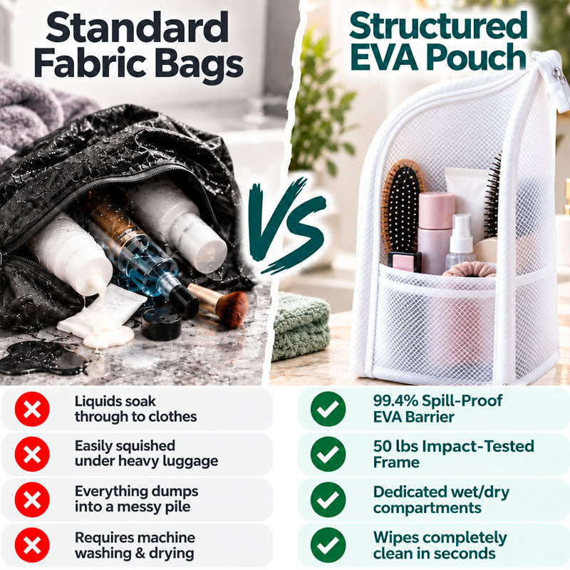 🅱️Travel Toiletry Bag – Lightweight, compact & organized ✨