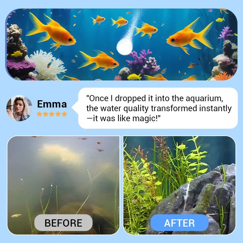🎁Timbe™ Powerful Aquarium Water Purification Tablet (OFFER)