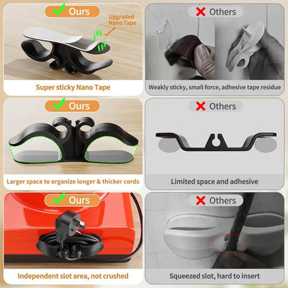 WarmNest™ Kitchen Appliance Cord Organizer Hooks (OFFER)