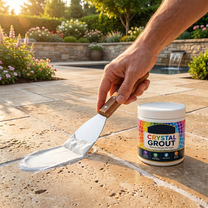 🅱️High-Strength Waterproof Crystal Tile Grout