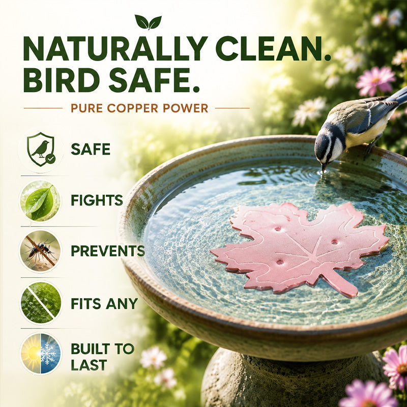 🔥HOT SALE 50% OFF🍁Universal Fit Bird Bath Purifier