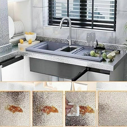 📢50% OFF !! ⏰Kitchen Peel and Stick Wallpaper Backsplash Waterproof Kitchen Stickers