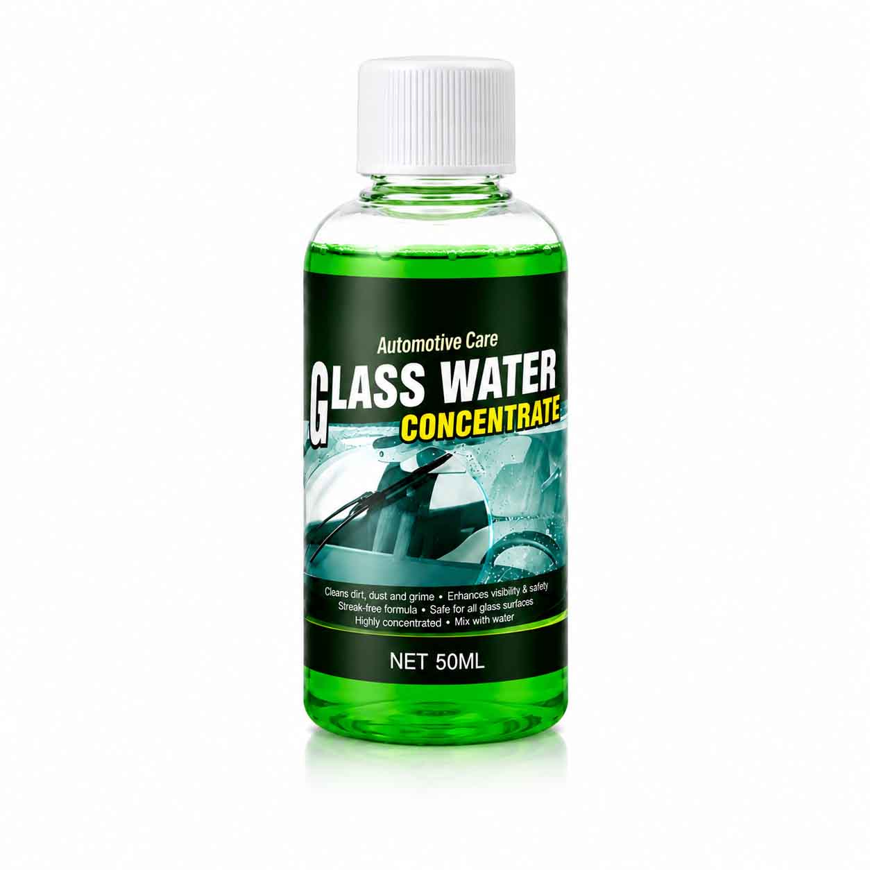 🥳2026 HOT SALE🥳 Glass Concentrate – 10ml makes 1L, cuts bugs & grime, streak-free🚗💪 (offer)