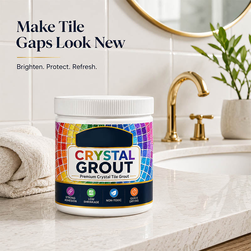 🅱️High-Strength Waterproof Crystal Tile Grout