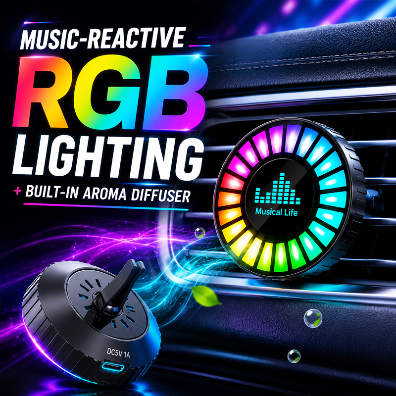 Timbe™ Music Sync RGB Light--Turn Every Drive Into A Light Show