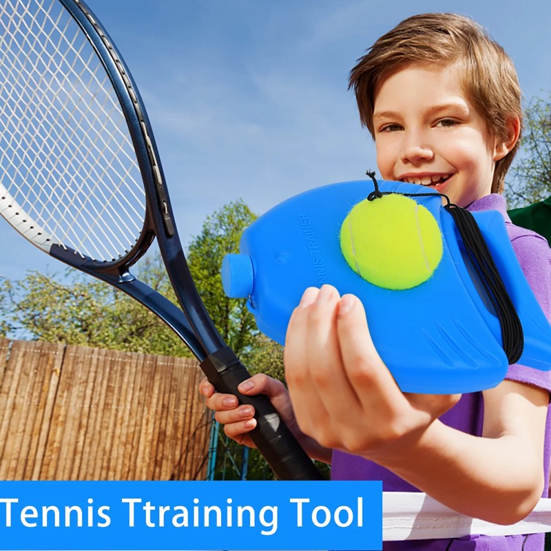 ⏰🔥LIMITED TIME !! 🎾 Portable Solo Tennis Trainer Rebounder – Improve Your Game Anywhere, Anytime 💪✨