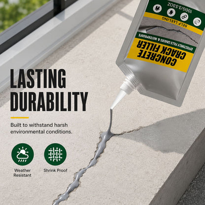 Waterproof Concrete Crack Filler & Sealant