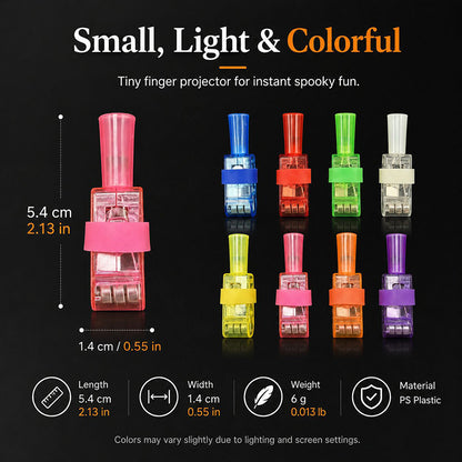 🎃 Halloween Finger Projector Lights – Mini Pattern Projector (offer)