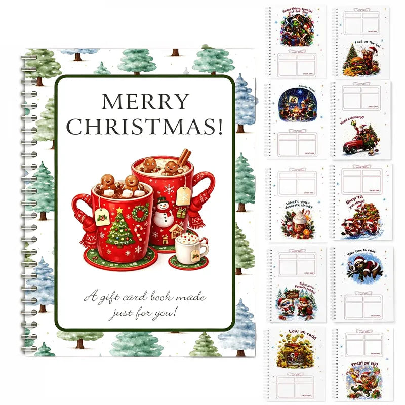 Christmas Gift Card Albums – Set of 3