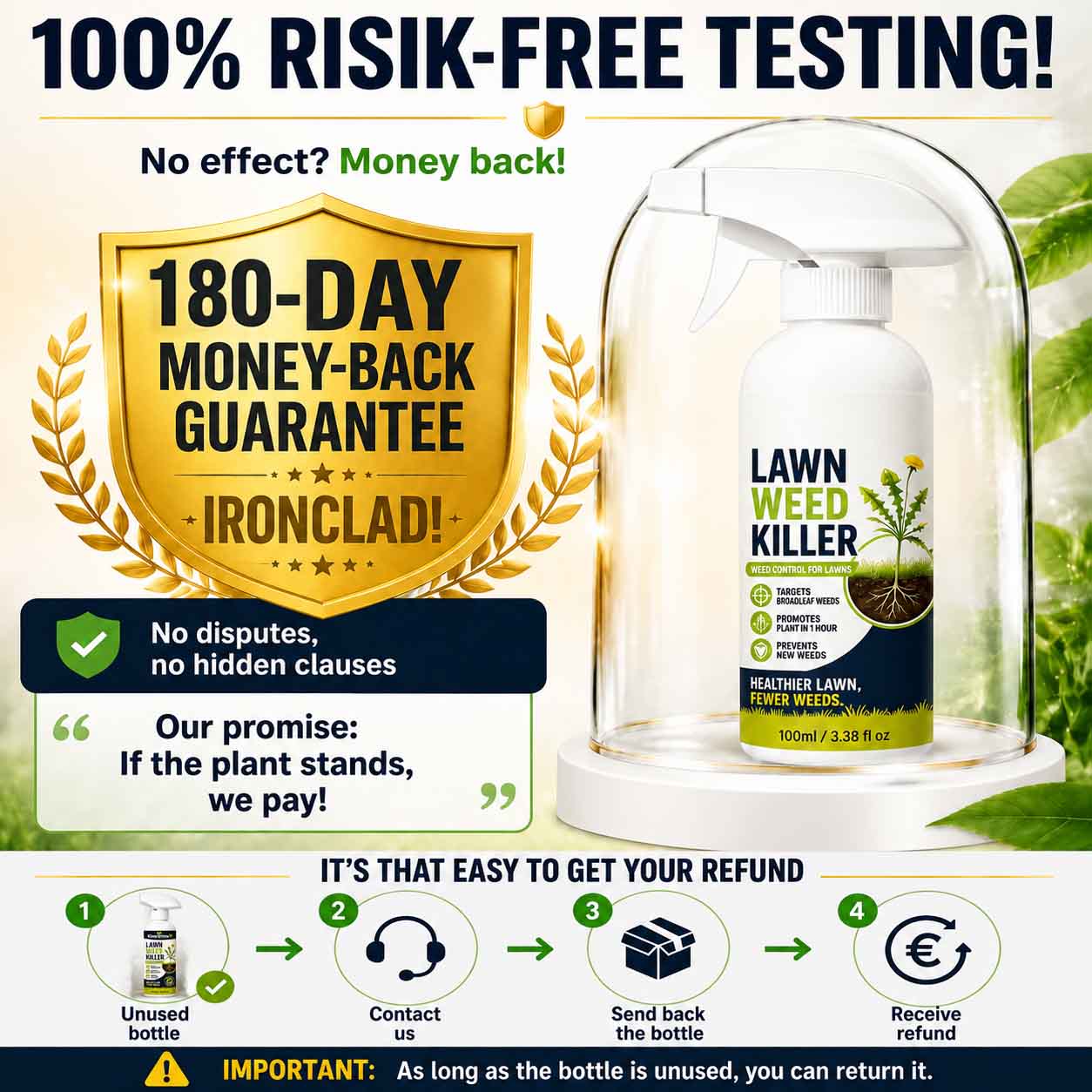 ⚡ [Easy and stress-free weeding in the garden] Herbicide for domestic use