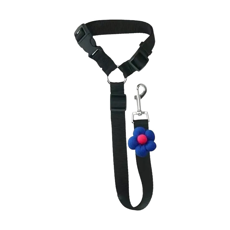 2-in-1 Dog Car Seat Belt & Walking Leash